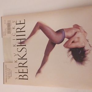 Berkshire vintage silky kicks French cut panty ivory medium sheer sandlefoot